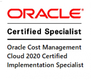 Oracle Cost Management Cloud 2020 Certified Implementation Specialist